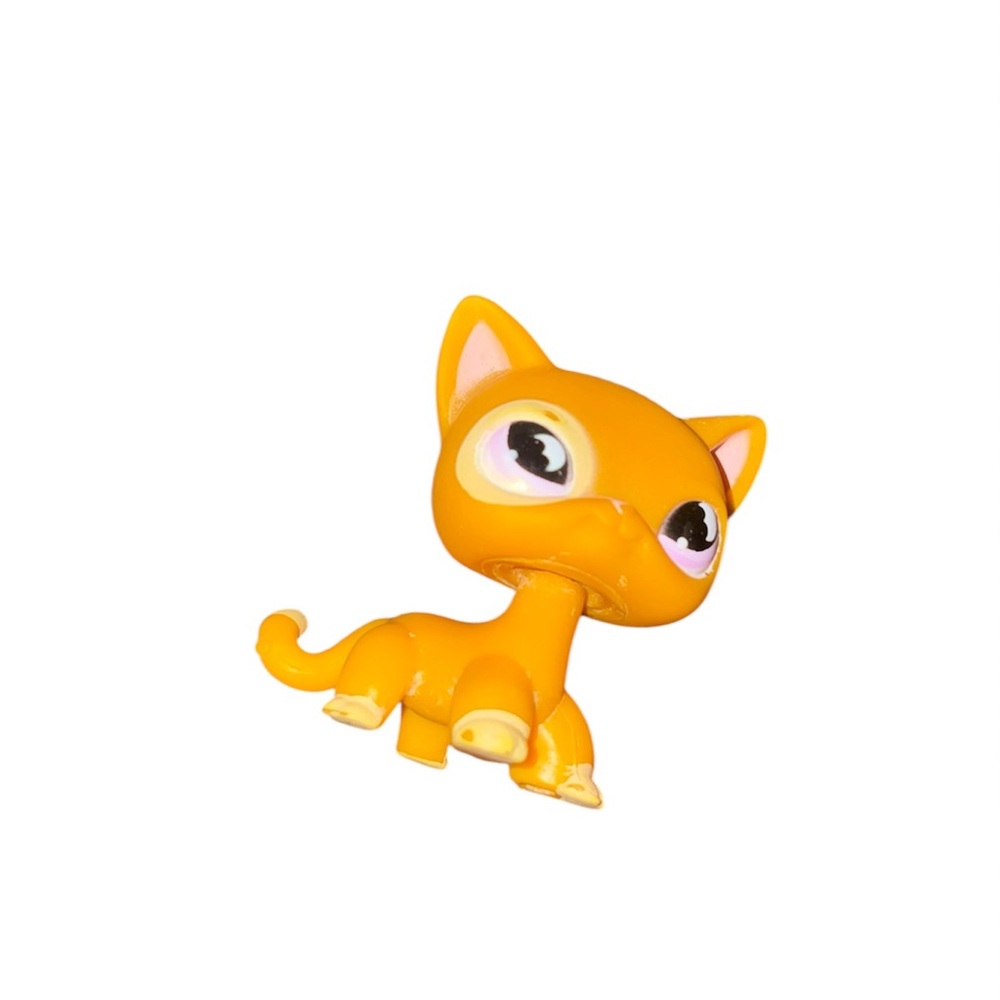 Littlest Pet Shop Orange Kitty Cat